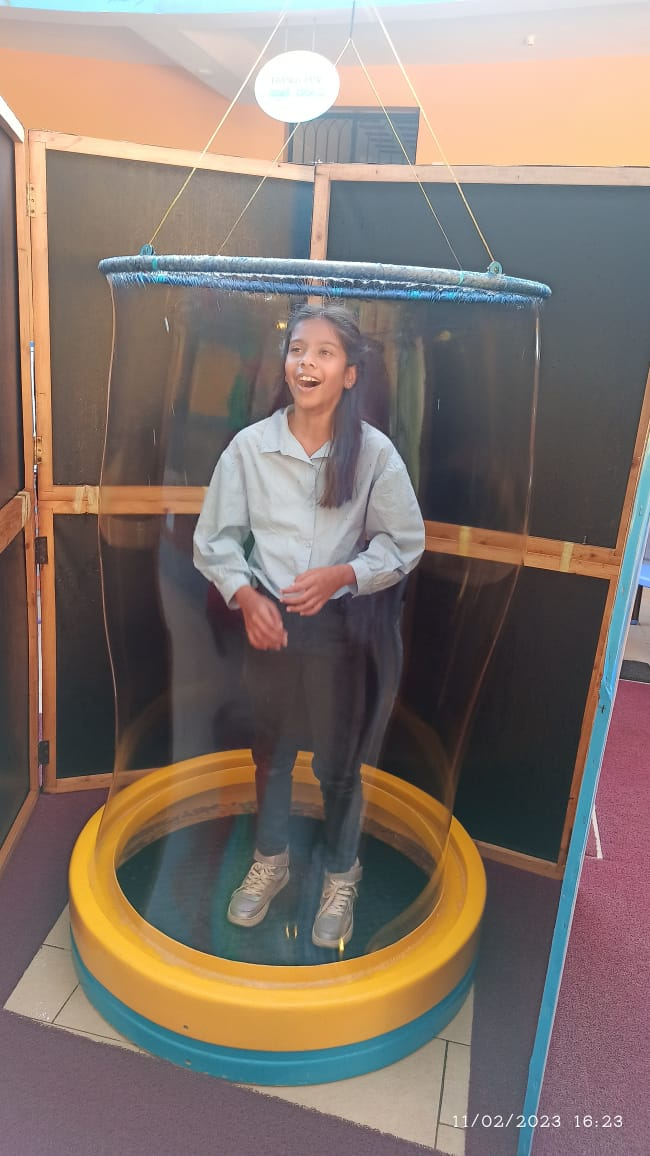 bubble in Curiouscity center